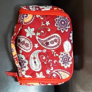 Vera Bradley Style Small Quilted Makeup Travel Bag